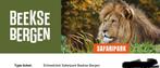 4 of 2 entree ticket Beekse Bergen kaarten 31-12-2025, Tickets en Kaartjes, Drie personen of meer, Ticket of Toegangskaart