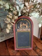 Brocante krijtbord, ., Ophalen of Verzenden, Zo goed als nieuw, .