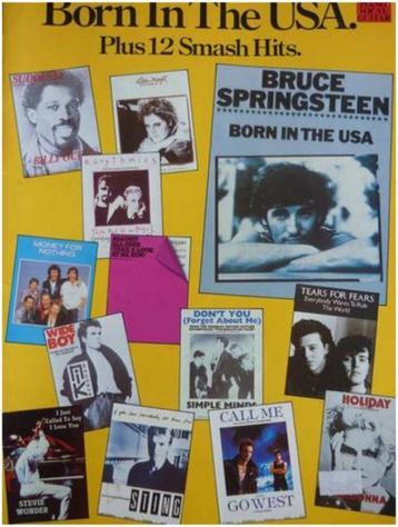 Piano, zang, gitaar: Born in the USA Plus 12 smash hits-leuk beschikbaar voor biedingen