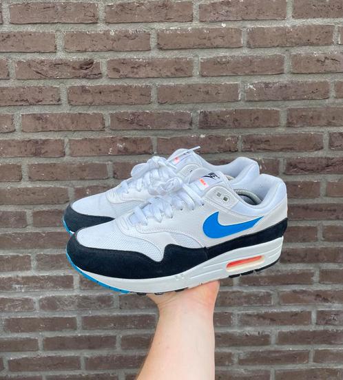 Nike Air Max 1 Photo Blue, Kleding | Heren, Schoenen, Zo goed als nieuw, Ophalen of Verzenden