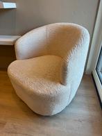 Teddy / bouclé fauteuil (creme), Ophalen, Zo goed als nieuw