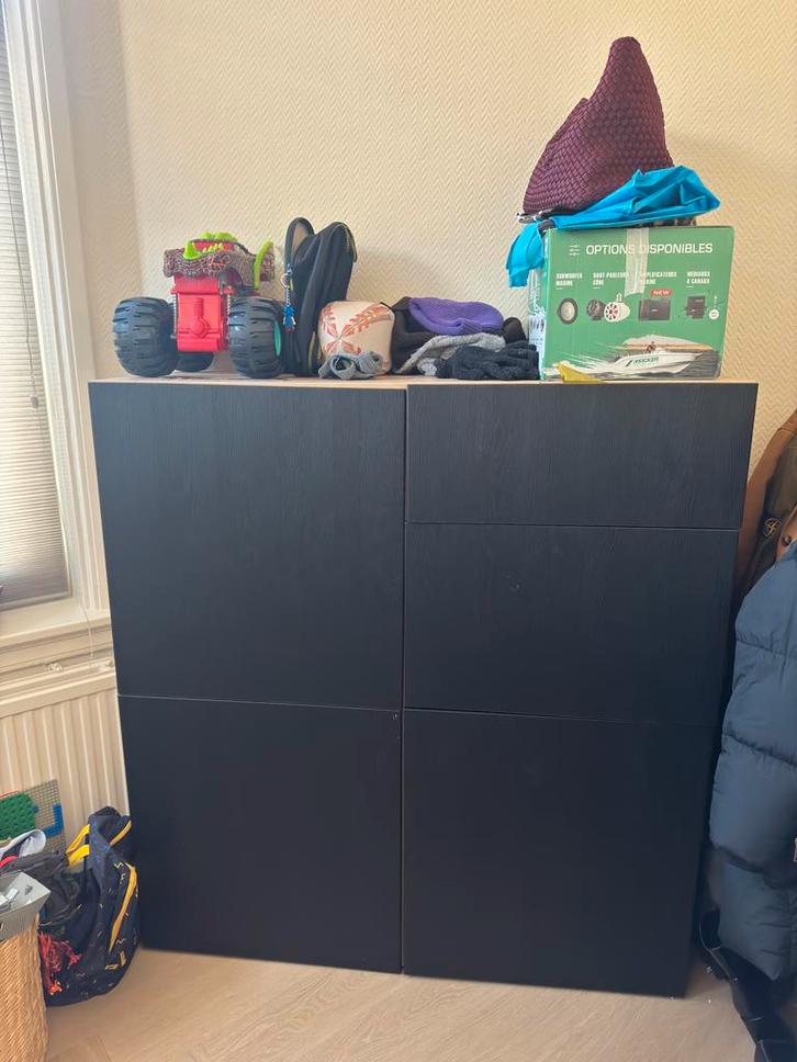 2 besta kasten IKEA, Huis en Inrichting, Kasten | Dressoirs, Zo goed als nieuw, 50 tot 100 cm, 25 tot 50 cm, Ophalen