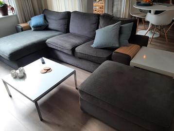 Hoekbank Ikea met chaise lounge.