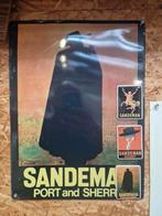 Sandeman Port reclamebord + magneten mancave bruincafe, Verzamelen, Ophalen, Zo goed als nieuw, Reclamebord
