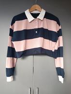 Korte sweater mt XS roze/marineblauw van Shein, Ophalen of Verzenden, Zo goed als nieuw, Roze, Maat 34 (XS) of kleiner
