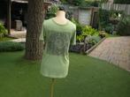 Cast Iron shirt maat S als nieuw Groen, Kleding | Heren, T-shirts, Maat 52/54 (L), Ophalen of Verzenden, Zo goed als nieuw, Cast Iron
