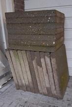 Betontegels 50 x 50 x 5 cm 18 stuks, Tuin en Terras, Tegels en Klinkers, Ophalen, Gebruikt, Beton, Terrastegels