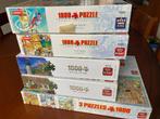 7 legpuzzels van 1000 stukjes (compleet), Ophalen, 500 t/m 1500 stukjes, Gebruikt, Legpuzzel