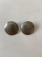 Vintage Pewter Design Denmark Oorbellen, Overige materialen, Gebruikt, Ophalen of Verzenden, Knopjes of Stekers
