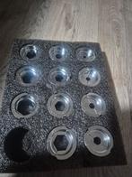 Klauke A22 Hexagon Persbekken Messing 15-300mm inlegschalen, Ophalen of Verzenden, Gebruikt