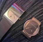 2 x jacob jensen design Horloges opknappers, Ophalen of Verzenden, Gebruikt, Leer, Overige merken