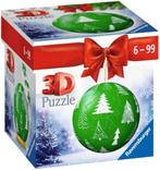Ravensburger: 3D Puzzle: Kerstbal Kerstboom, Ophalen of Verzenden, Minder dan 500 stukjes, Nieuw, Rubik's of 3D-puzzel