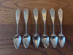 Antieke zilveren lepeltjes, U.P. de Jong, ca. 1855-1912, Verzamelen, Pennenverzamelingen, Ophalen of Verzenden, Gebruikt, Overige typen