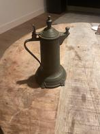 Franse Etain Thee-/Koffiepot - Vintage, Antiek en Kunst, Antiek | Tin, Ophalen of Verzenden