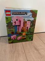 Lego minecraft 21170 het varkenshuis, Ophalen of Verzenden, Zo goed als nieuw