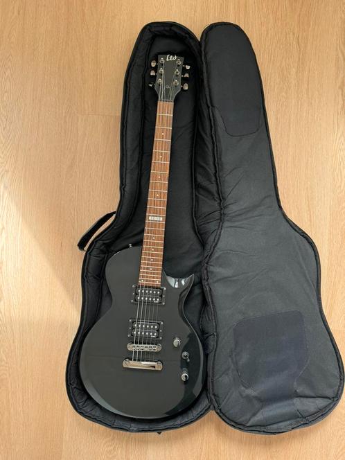 Elektrische gitaar zwart ESP LTD EC-10 met tas en extra’s, Muziek en Instrumenten, Snaarinstrumenten | Gitaren | Elektrisch, Zo goed als nieuw