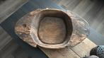 Landelijke Houten Bak, Huis en Inrichting, Woonaccessoires | Schalen en Manden, Ophalen, Schaal, Zo goed als nieuw, Ovaal