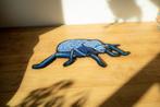 Vloerkleed Blauwe doodskever, Minder dan 50 cm, 50 tot 100 cm, Nieuw, Ophalen of Verzenden