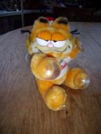 Garfield pluche met zuignapjes Merry Christmas 17cm, Garfield, Gebruikt, Ophalen of Verzenden