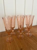 Arcoroc rosaline roze champagne flutes, Huis en Inrichting, Keuken | Servies, Overige typen, Ophalen of Verzenden, Overige stijlen