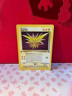 15/62 Holo Zapdos EERSTE EDITIE NL - Pokémon Fossil, Hobby en Vrije tijd, Verzamelkaartspellen | Pokémon, Ophalen of Verzenden