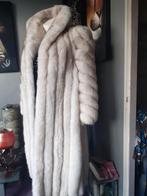 123 cm lange echte POLAR FOX bontjas bont jas bontmantel M, Ophalen of Verzenden, Zo goed als nieuw, Maat 38/40 (M), Wit