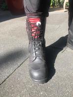 Brandweer Laarzen Maat 42 - Stalen Neus, Ophalen of Verzenden, Gedragen, Zwart, Werkschoenen