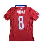 Chili thuisshirt - 2014/15 - Vidal #8 - 9/10 (M), Ophalen of Verzenden, Zo goed als nieuw, Shirt