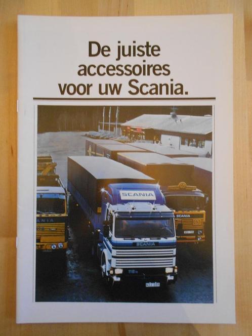 Scania Accessoires Brochure 1982 – 142 112 82 - NL, Boeken, Auto's | Folders en Tijdschriften, Zo goed als nieuw, Overige merken