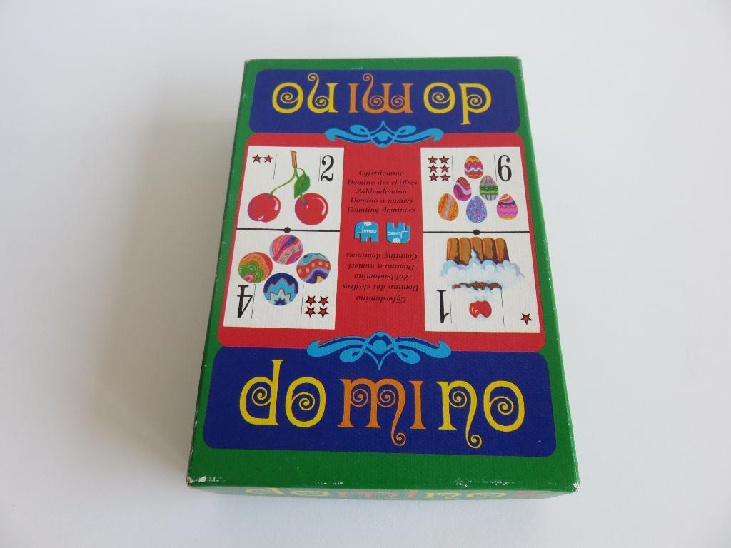 Nostalgische Cijferdomino van Jumbo (Domino met cijfers), Kinderen en Baby's, Speelgoed | Educatief en Creatief, Zo goed als nieuw