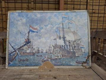 Oude schoolplaat  beschikbaar voor biedingen