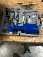 Pneumatische popnageltang set in koffer, Ophalen of Verzenden, Zo goed als nieuw