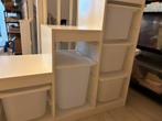Ikea trofast kast met bakken trapmodel wit, Ophalen of Verzenden, Zo goed als nieuw