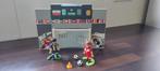 Playmobil voetbalstadion - Binnen voetballen, Kinderen en Baby's, Speelgoed | Playmobil, Complete set, Gebruikt, Ophalen of Verzenden