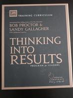 Thinking Into Results Bob Proctor Nieuw, Ophalen, Nieuw, Overige onderwerpen, Bob proctor and Sandy G.