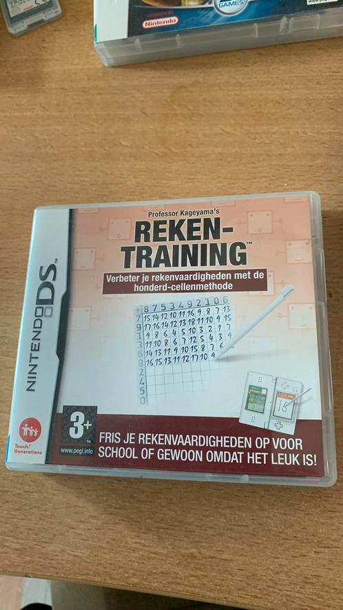 Professor Kageyama's Rekentraining (Maths Training) DS game, Spelcomputers en Games, Games | Nintendo DS, Zo goed als nieuw, Puzzel en Educatief