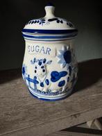 Delft  blauw suiker pot, Ophalen of Verzenden, Overige stijlen, Overige typen