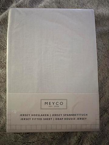 NIEUW Meyco hoeslaken jersey wit 140x70  beschikbaar voor biedingen