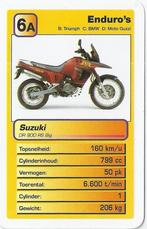 Mok1x1 motorkaartje 6a suzuki dr 800 rs big, Ophalen of Verzenden, Zo goed als nieuw, Motoren