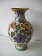 Zuid Holland Gouda plateel keramiek vaas jr.ca.1935 Dec. Vea, Ophalen of Verzenden