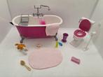 Barbie Bathtub & Toilet / Badkamer Playset | K8607 | 2006, Verzamelen, Gebruikt, Ophalen of Verzenden