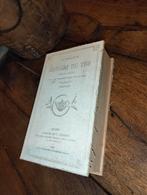 Brocante leuke vakjes kistje theedoos in vorm boek, Antiek en Kunst, Ophalen of Verzenden