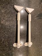 Axa telescopische raamuitzetter 2 stuks wit, Ophalen of Verzenden, Zo goed als nieuw, IJzer, Overige typen