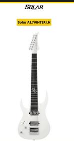 Gezocht: linkshandige solar vinter 7 string, Muziek en Instrumenten, Snaarinstrumenten | Gitaren | Elektrisch, Verzenden, Zo goed als nieuw
