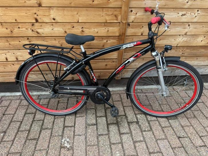Batavus runner jongensfiets 3 versnellingen, Fietsen en Brommers, Fietsen | Jongens, Gebruikt, 26 inch of meer, Handrem, Versnellingen