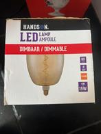 Handson LED globe E27 4W 100LM dimbaar, Huis en Inrichting, Lampen | Losse lampen, Led-lamp, Minder dan 30 watt, Soft of Flame