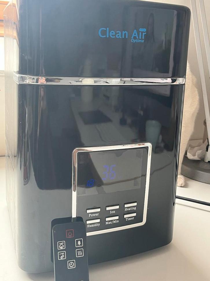 Clean Air Optima Luchtbevochtiger met Ionisator, Witgoed en Apparatuur, Luchtbehandelingsapparatuur, Gebruikt, Luchtbevochtiger