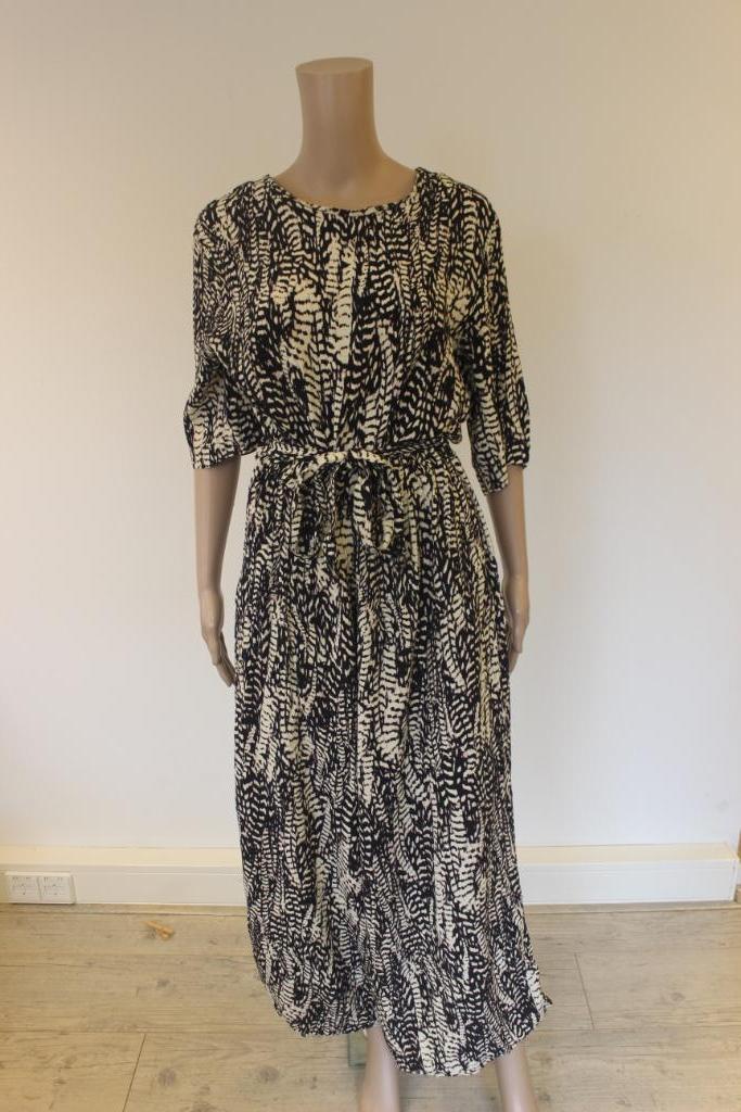 Msch zwart/beige jumpsuit maat M, Kleding | Dames, Jumpsuits, Zo goed als nieuw, Maat 38/40 (M), Zwart, Ophalen of Verzenden
