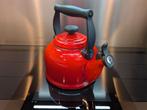Le Creuset fluitketel / theeketel (rood), Ophalen of Verzenden, Gebruikt