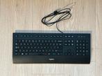 Logitech K280e - QWERTY Toetsenbord, Computers en Software, Toetsenborden, Ophalen of Verzenden, Qwerty, Gebruikt, Bedraad